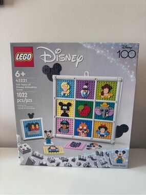 LEGO 100 Years of Disney Animation Icons Set - NWT